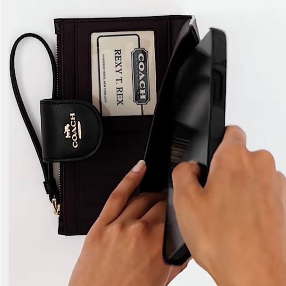 Coach phone, wallet, wristlet NWT